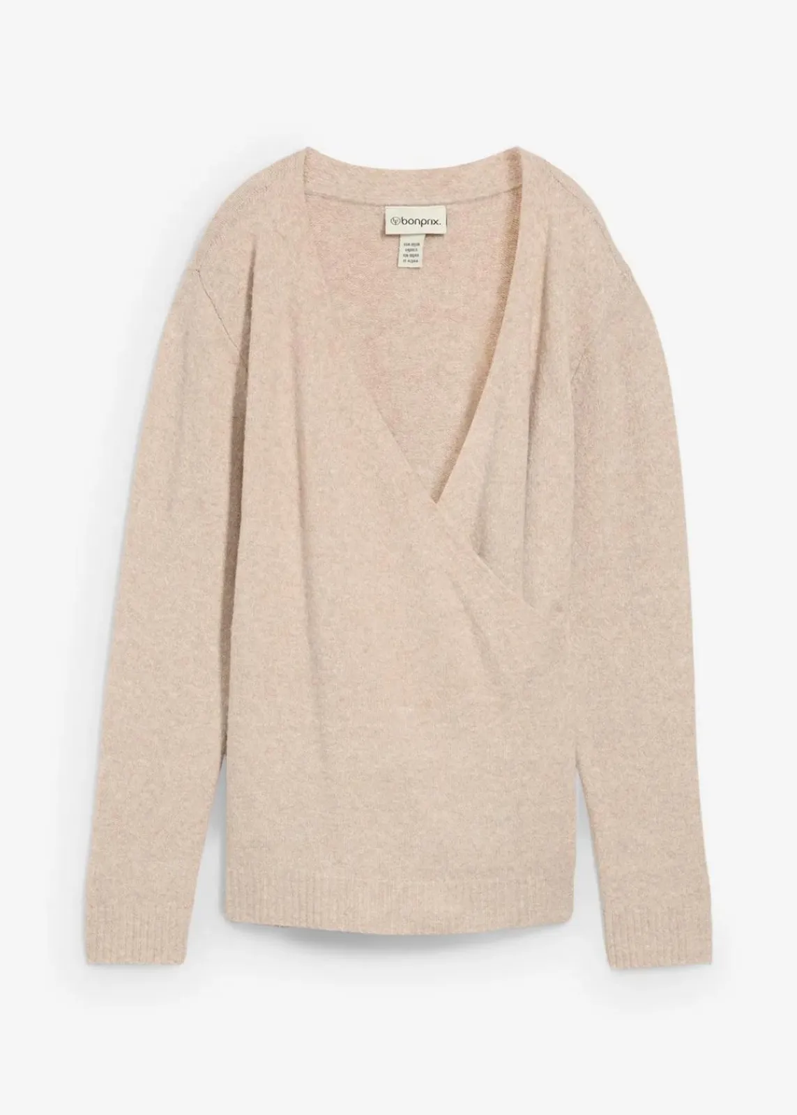 bonprix Bekleidung·Blazer|Umstandsmode^Umstandsstrickjacke für die Schwangerschaft und danach beige