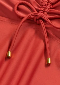 bonprix Nachhaltigere Materialien|Umstandsbademode^Umstandstankini (2-tlg.Set) mit Bindeband rostorange