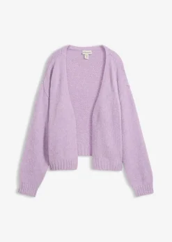 bonprix Bekleidung·Umstandsmode|Strickmode^Verkürzte Oversize Grobstrickjacke zartflieder