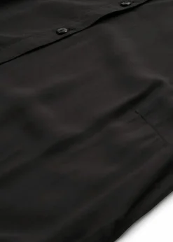bonprix Bekleidung·Jacken & Mäntel|Nachhaltigere Materialien^Viskose Longbluse schwarz
