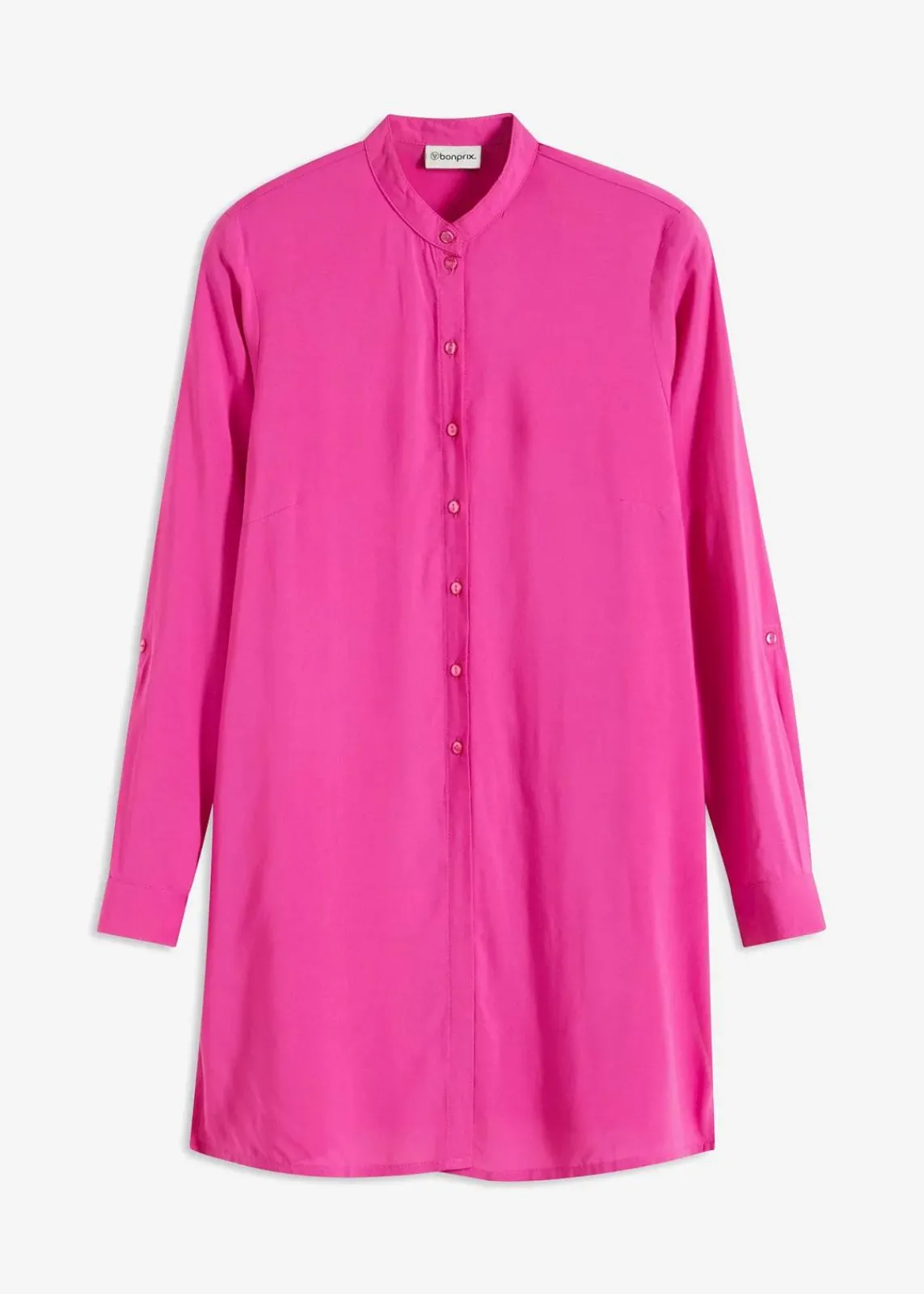 bonprix Blusen & Tuniken|Nachhaltigere Materialien^Viskose Longbluse fuchsia