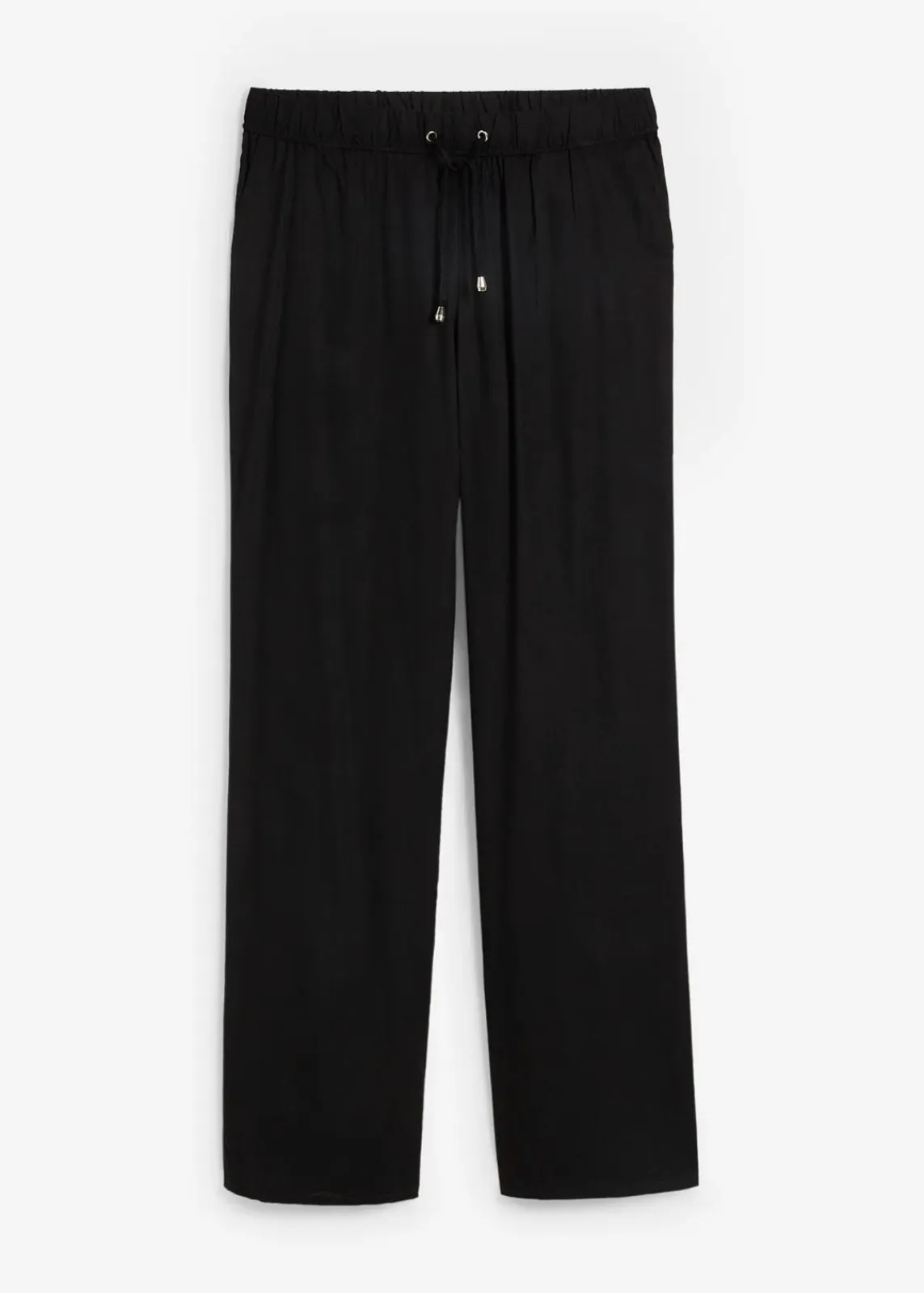 bonprix Bekleidung·Kleider|Hosen^Viskose Schlupfhose schwarz