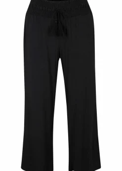 bonprix Bekleidung·Kleider|Hosen^Viskose-Jersey-Hose schwarz