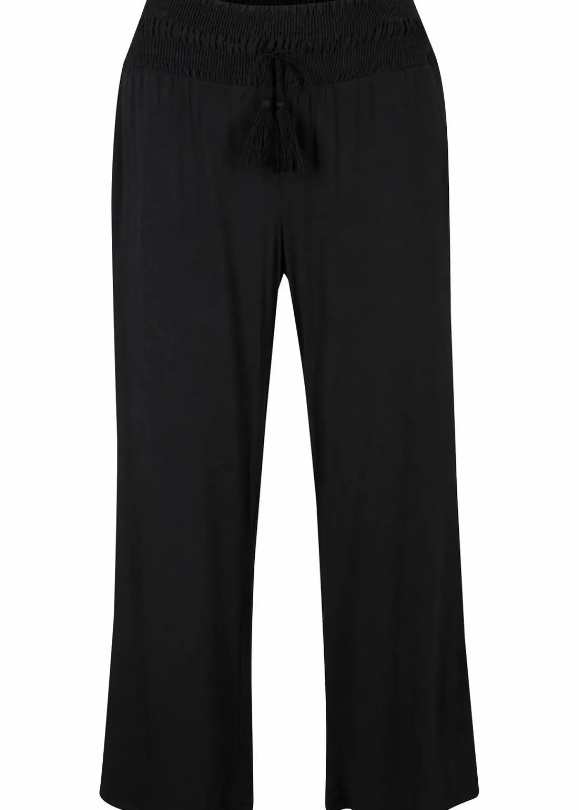 bonprix Bekleidung·Kleider|Hosen^Viskose-Jersey-Hose schwarz