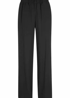 bonprix Bekleidung·Kleider|Hosen^Viskose-Schlupfhose mit Bequembund schwarz