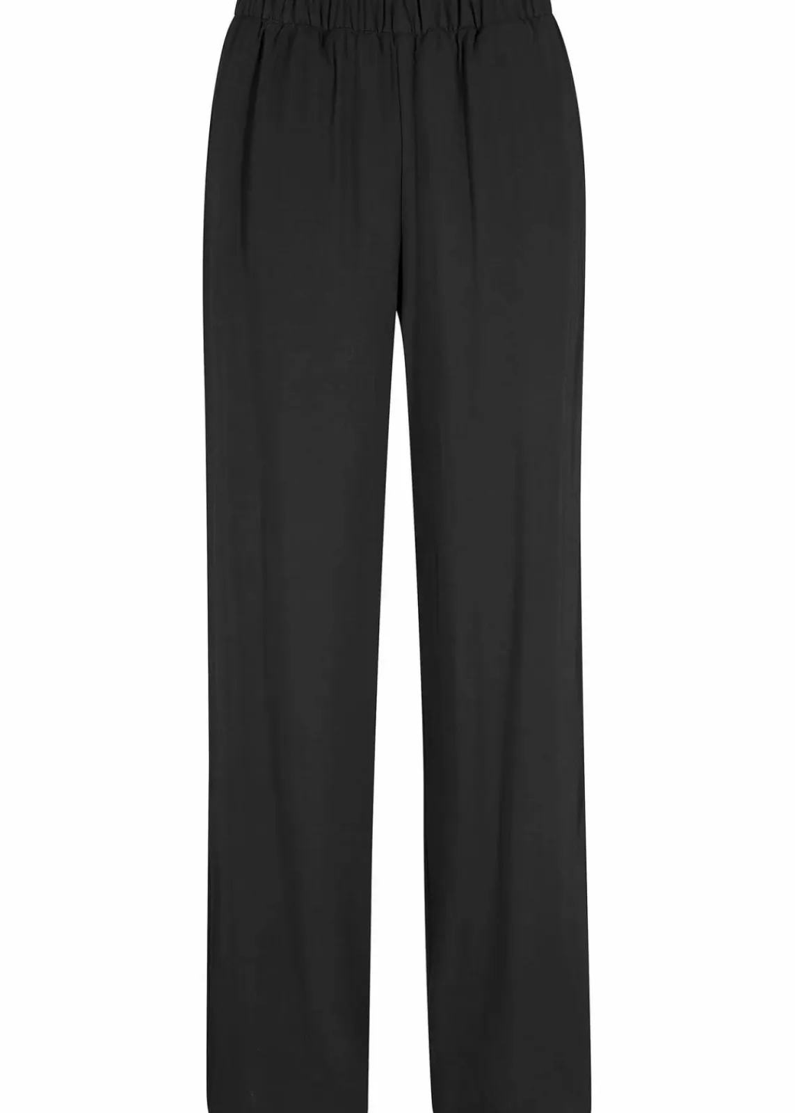 bonprix Bekleidung·Kleider|Hosen^Viskose-Schlupfhose mit Bequembund schwarz