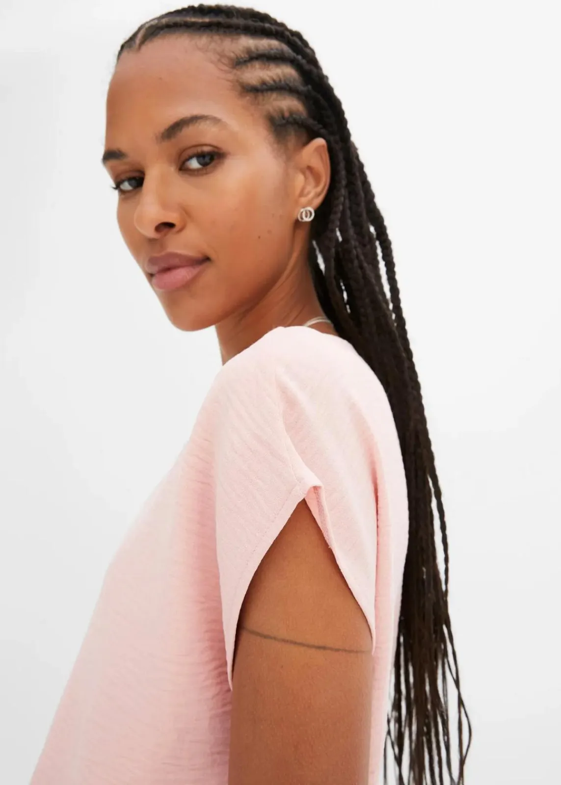 bonprix Shirts & Tops^Vokuhila-Top bonbonrosa