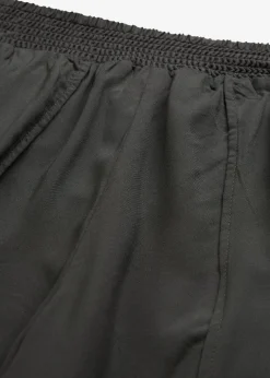 bonprix Nachhaltigere Materialien|Hosen^Wadenlange Culotte aus nachhaltiger Viskose anthrazit