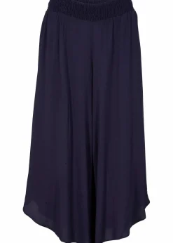 bonprix Nachhaltigere Materialien|Hosen^Wadenlange Culotte aus nachhaltiger Viskose dunkelblau