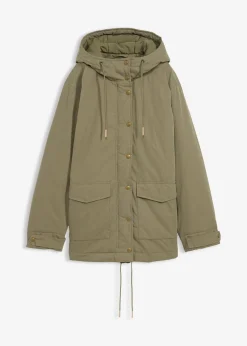 bonprix Jacken & Mäntel|Bekleidung·Hosen^Warm wattierter Parka oliv