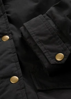 bonprix Bekleidung·Hosen|Jacken & Mäntel^Warm wattierter Parka schwarz