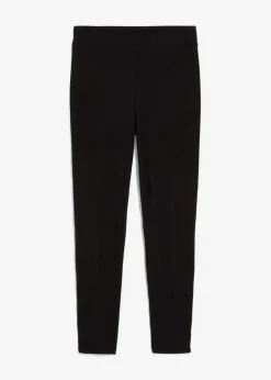 bonprix Bekleidung·Röcke|Bekleidung·Sweat^Warme gerippte Thermo-Leggings schwarz