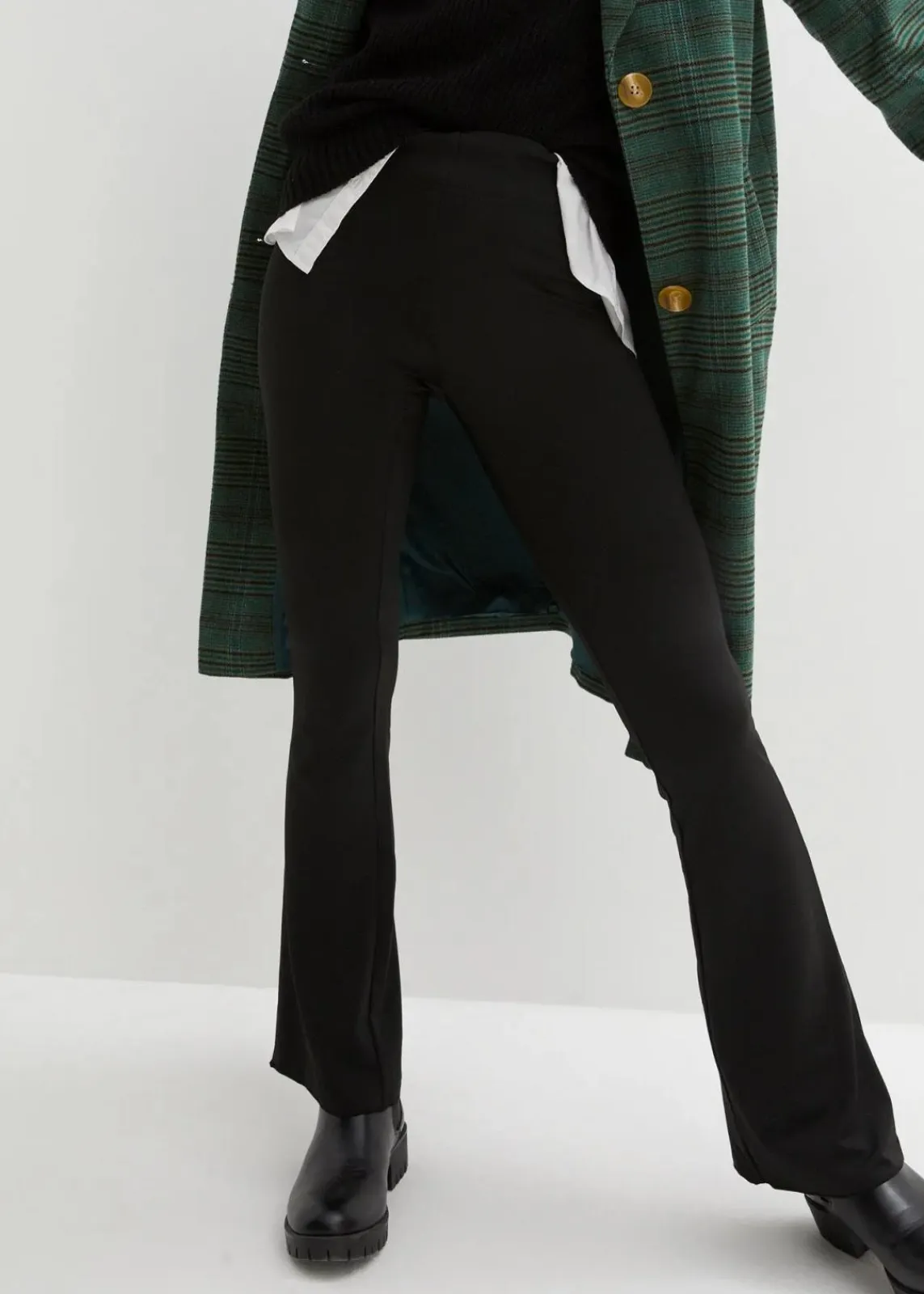 bonprix Bekleidung·Kleider|Hosen^Warme Thermo-Leggings schwarz