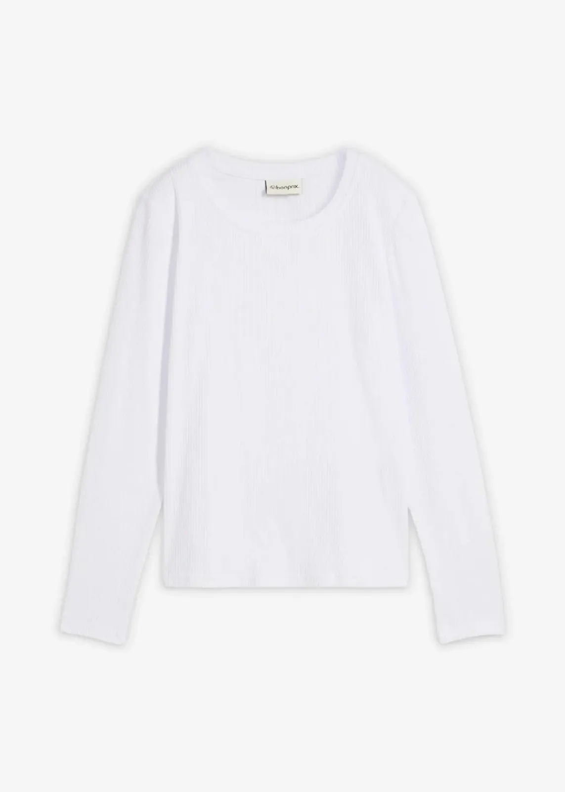 bonprix Outdoorbekleidung|Thermobekleidung^Warmes Thermoshirt weiß