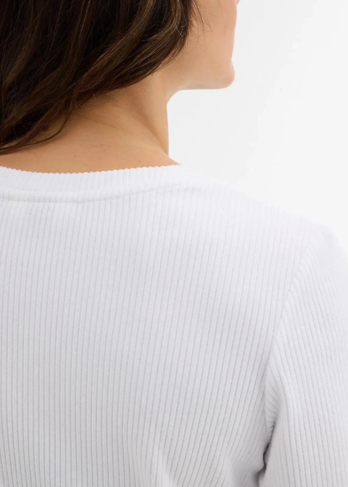 bonprix Outdoorbekleidung|Thermobekleidung^Warmes Thermoshirt weiß