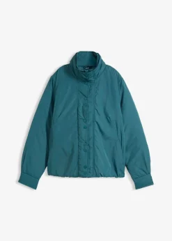 bonprix Jacken & Mäntel|Bekleidung·Hosen^Wasserabweisende Funktions-Jacke, 2in1 Optik pfeffergrün