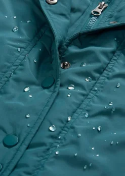 bonprix Jacken & Mäntel|Bekleidung·Hosen^Wasserabweisende Funktions-Jacke, 2in1 Optik pfeffergrün
