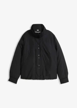 bonprix Bekleidung·Hosen|Jacken & Mäntel^Wasserabweisende Funktions-Jacke, 2in1 Optik schwarz