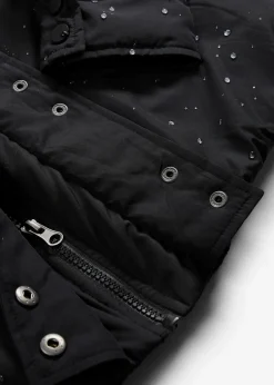 bonprix Bekleidung·Hosen|Jacken & Mäntel^Wasserabweisende Funktions-Jacke, 2in1 Optik schwarz
