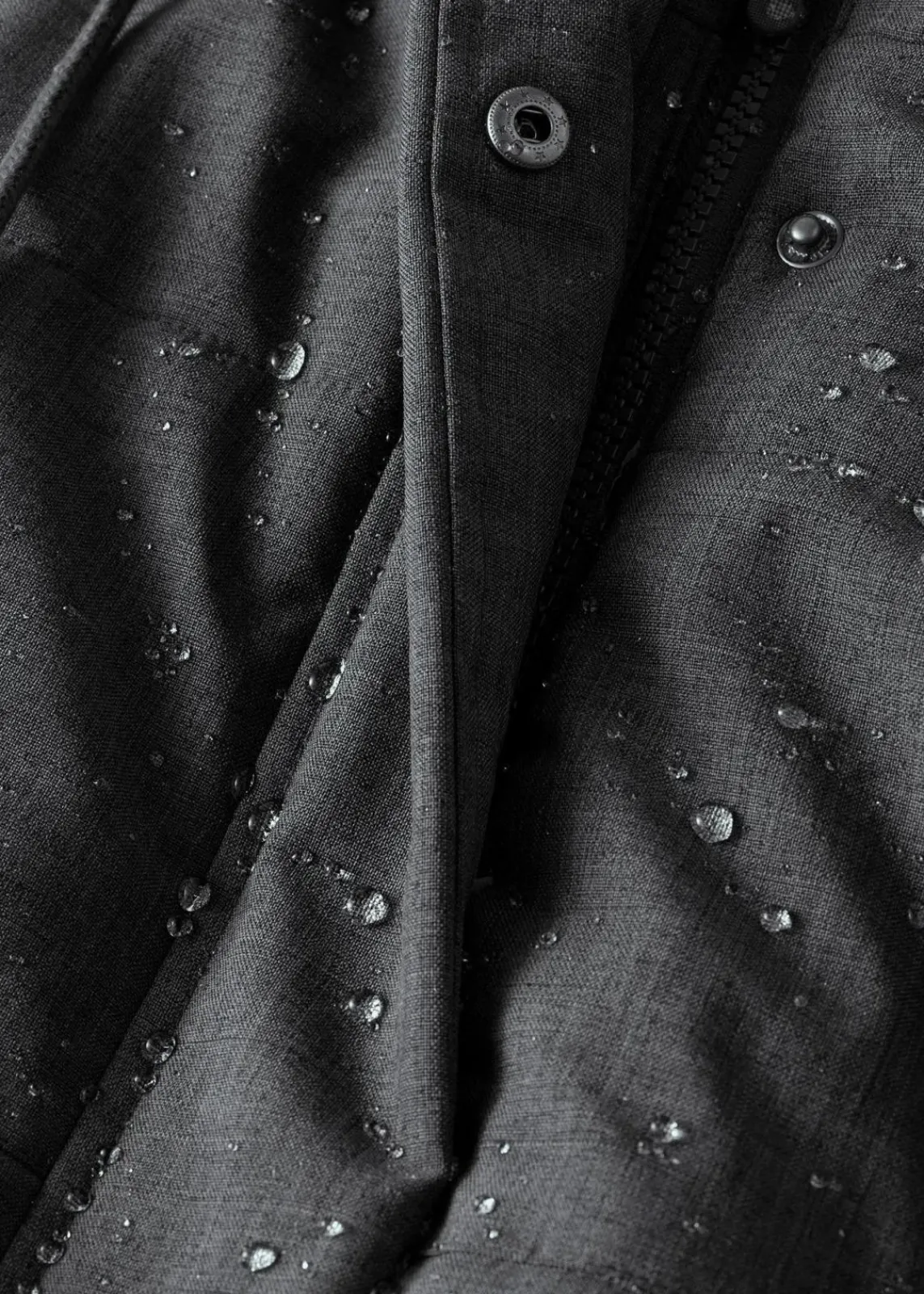 bonprix Bekleidung·Hosen|Jacken & Mäntel^wasserabweisende Outdoor-Steppjacke, Oversized anthrazit meliert