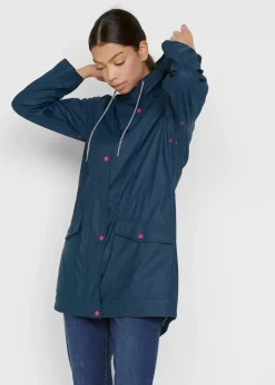 bonprix Bekleidung·Hosen|Jacken & Mäntel^wasserabweisende Regenjacke dunkelblau