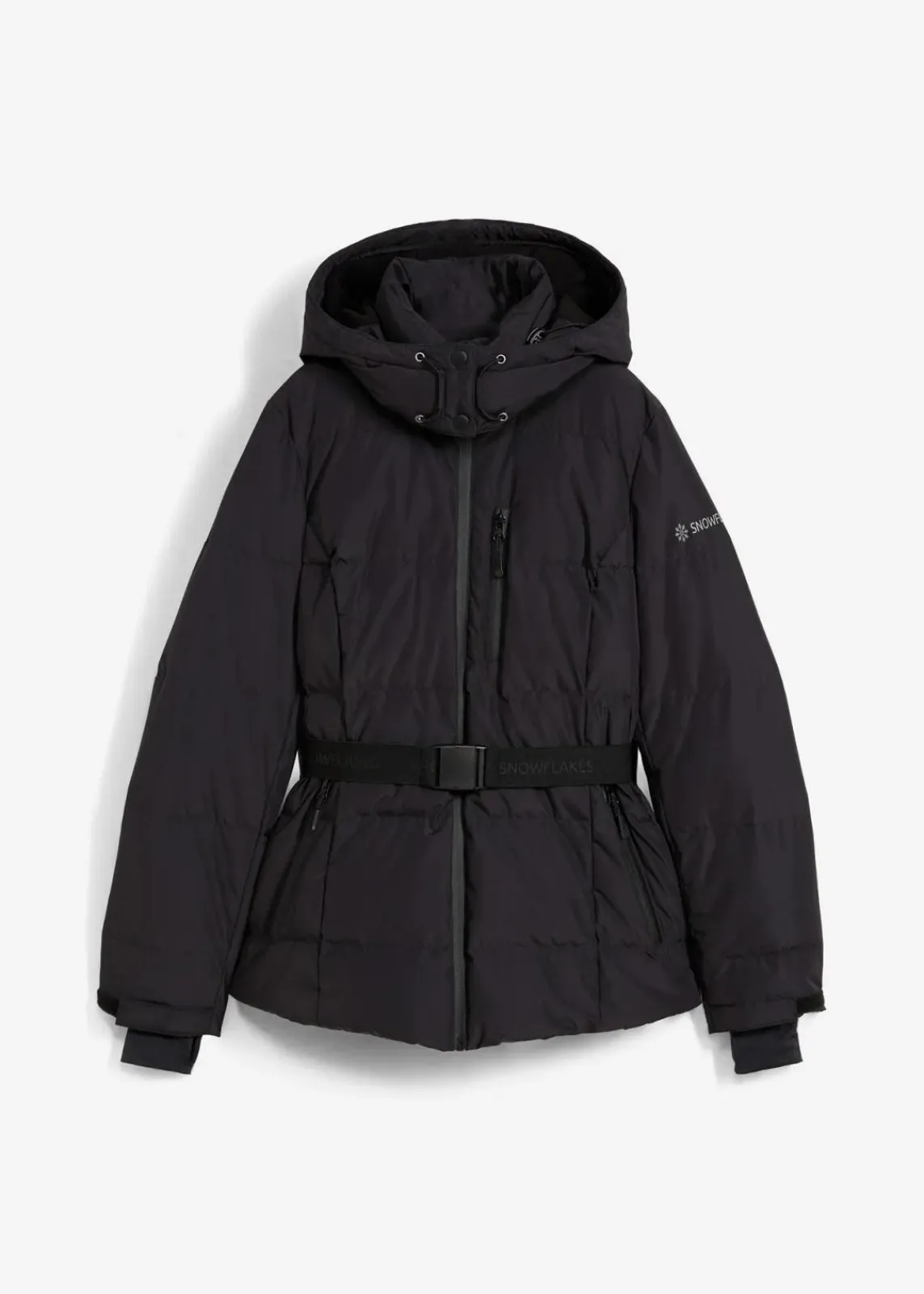 bonprix Bekleidung·Jumpsuits|Bekleidung·Sweat^wasserabweisende Ski Daunenjacke mit wärmeisolierender Funktion schwarz