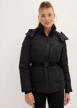 bonprix Bekleidung·Jumpsuits|Bekleidung·Sweat^wasserabweisende Ski Daunenjacke mit wärmeisolierender Funktion schwarz