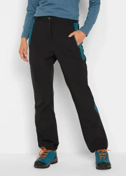 bonprix Outdoorbekleidung|Sportbekleidung^wasserabweisende Softshell-Hose schwarz