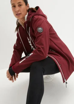 bonprix Nachhaltigere Materialien|Jacken & Mäntel^wasserabweisende Softshelljacke ahornrot