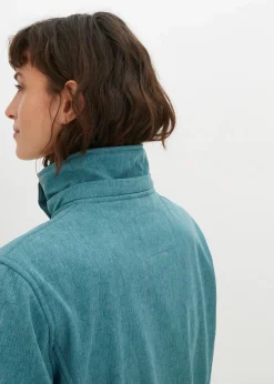 bonprix Outdoorbekleidung|Sportbekleidung^Wasserabweisende Softshelljacke meerestürkis meliert