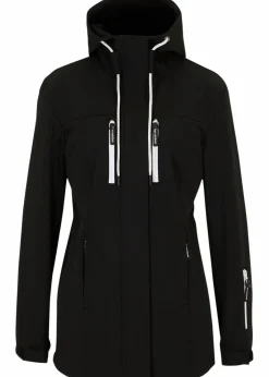 bonprix Nachhaltigere Materialien|Jacken & Mäntel^wasserabweisende Softshelljacke schwarz