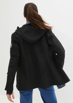 bonprix Nachhaltigere Materialien|Jacken & Mäntel^wasserabweisende Softshelljacke schwarz