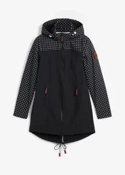 bonprix Bekleidung·Hosen|Jacken & Mäntel^Wasserabweisende Softshelljacke schwarz