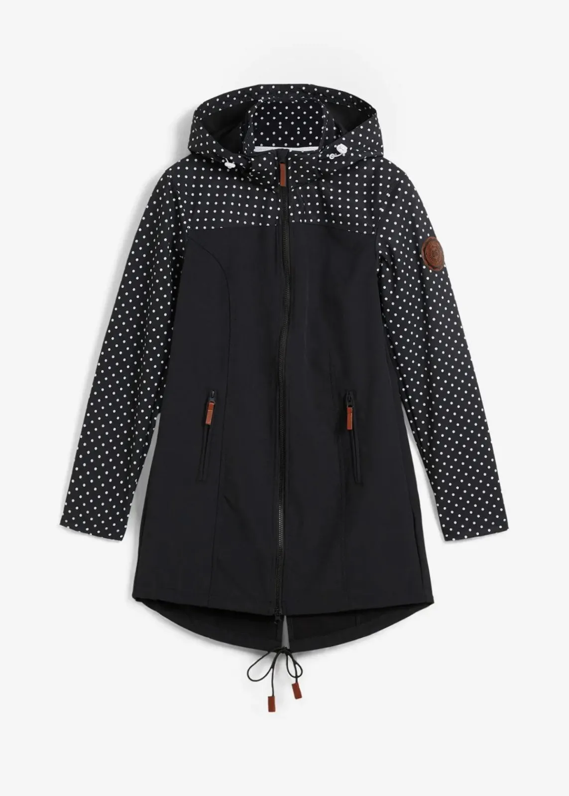 bonprix Bekleidung·Hosen|Jacken & Mäntel^Wasserabweisende Softshelljacke schwarz