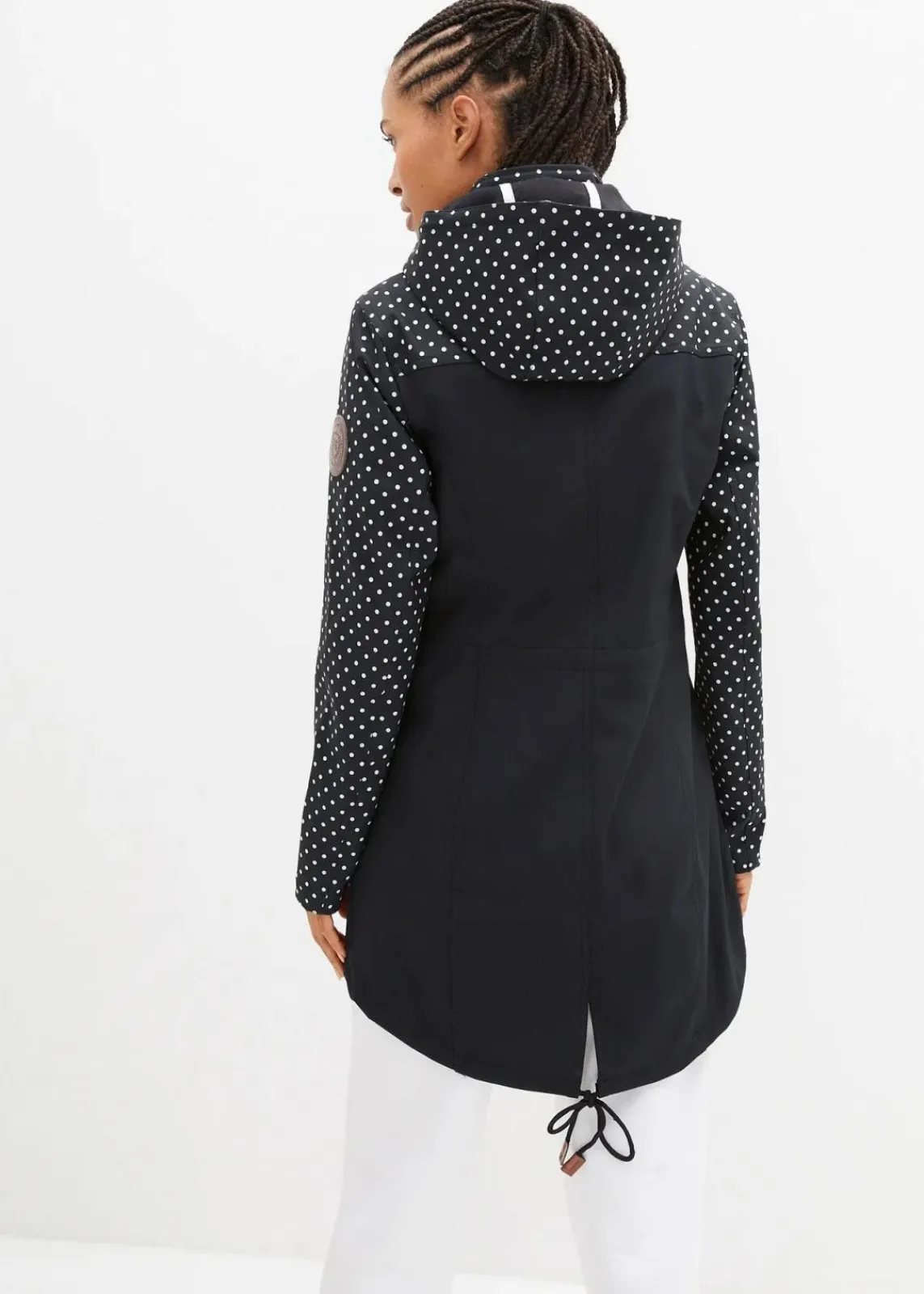 bonprix Bekleidung·Hosen|Jacken & Mäntel^Wasserabweisende Softshelljacke schwarz