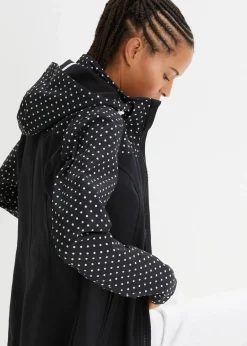 bonprix Bekleidung·Hosen|Jacken & Mäntel^Wasserabweisende Softshelljacke schwarz