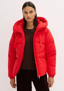 bonprix Jacken & Mäntel|Bekleidung·Hosen^Wasserabweisende Steppjacke lavarot