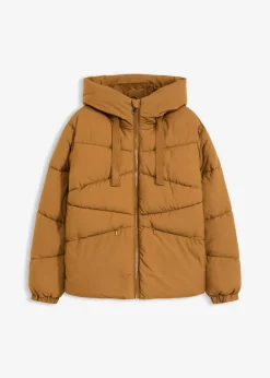 bonprix Bekleidung·Hosen|Jacken & Mäntel^Wasserabweisende Steppjacke cognac braun