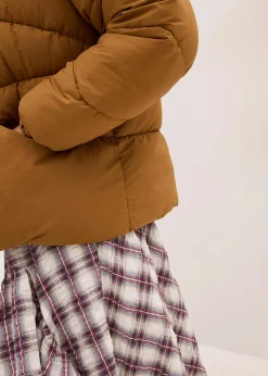 bonprix Bekleidung·Hosen|Jacken & Mäntel^Wasserabweisende Steppjacke cognac braun