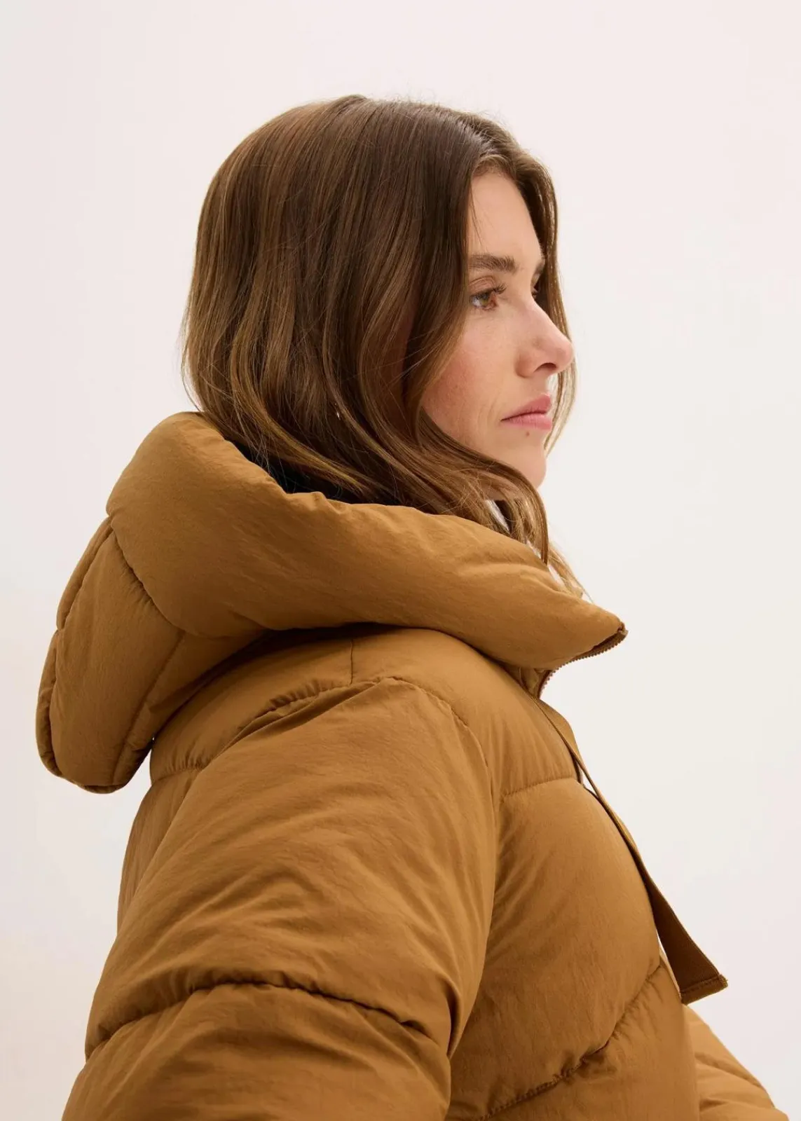 bonprix Bekleidung·Hosen|Jacken & Mäntel^Wasserabweisende Steppjacke cognac braun