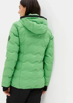 bonprix Bekleidung·Jumpsuits|Bekleidung·Sweat^wasserabweisende, ultraleichte Funktions-Jacke mattmoos