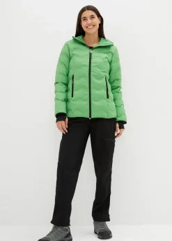bonprix Bekleidung·Jumpsuits|Bekleidung·Sweat^wasserabweisende, ultraleichte Funktions-Jacke mattmoos