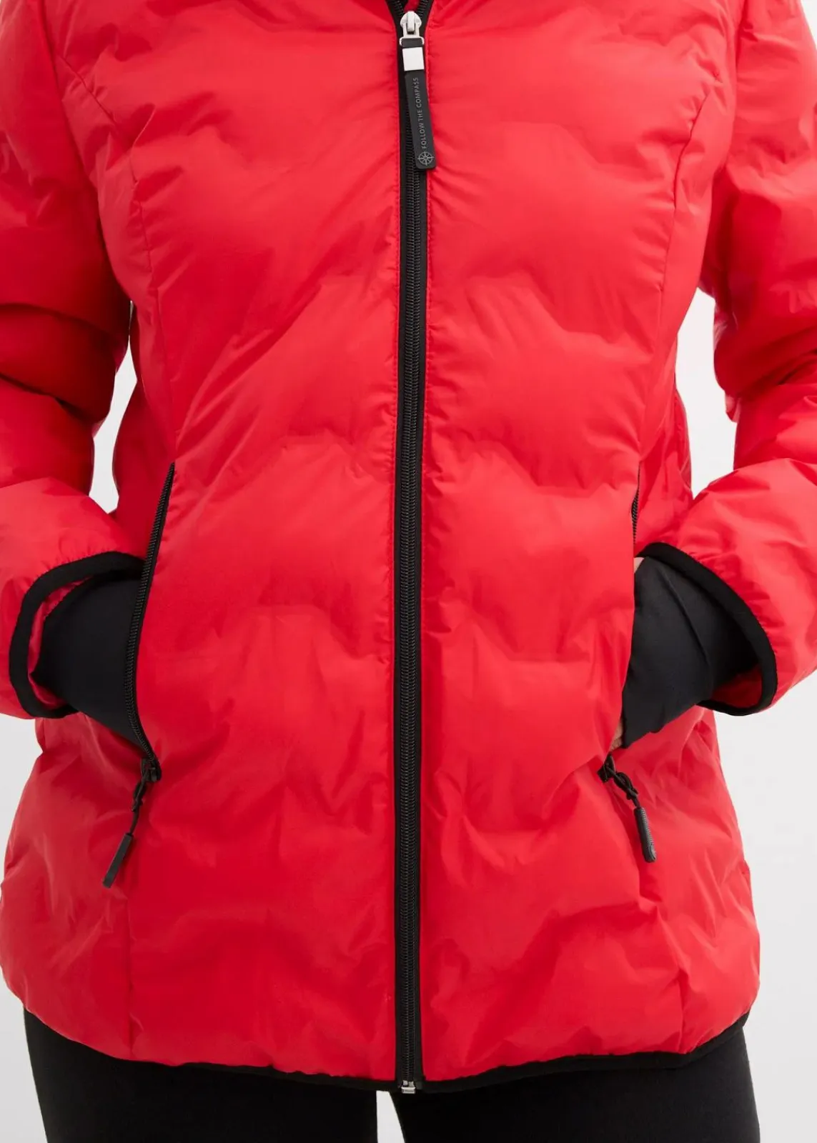 bonprix Jacken & Mäntel|Sportbekleidung^wasserabweisende, ultraleichte Funktions-Jacke salsarot