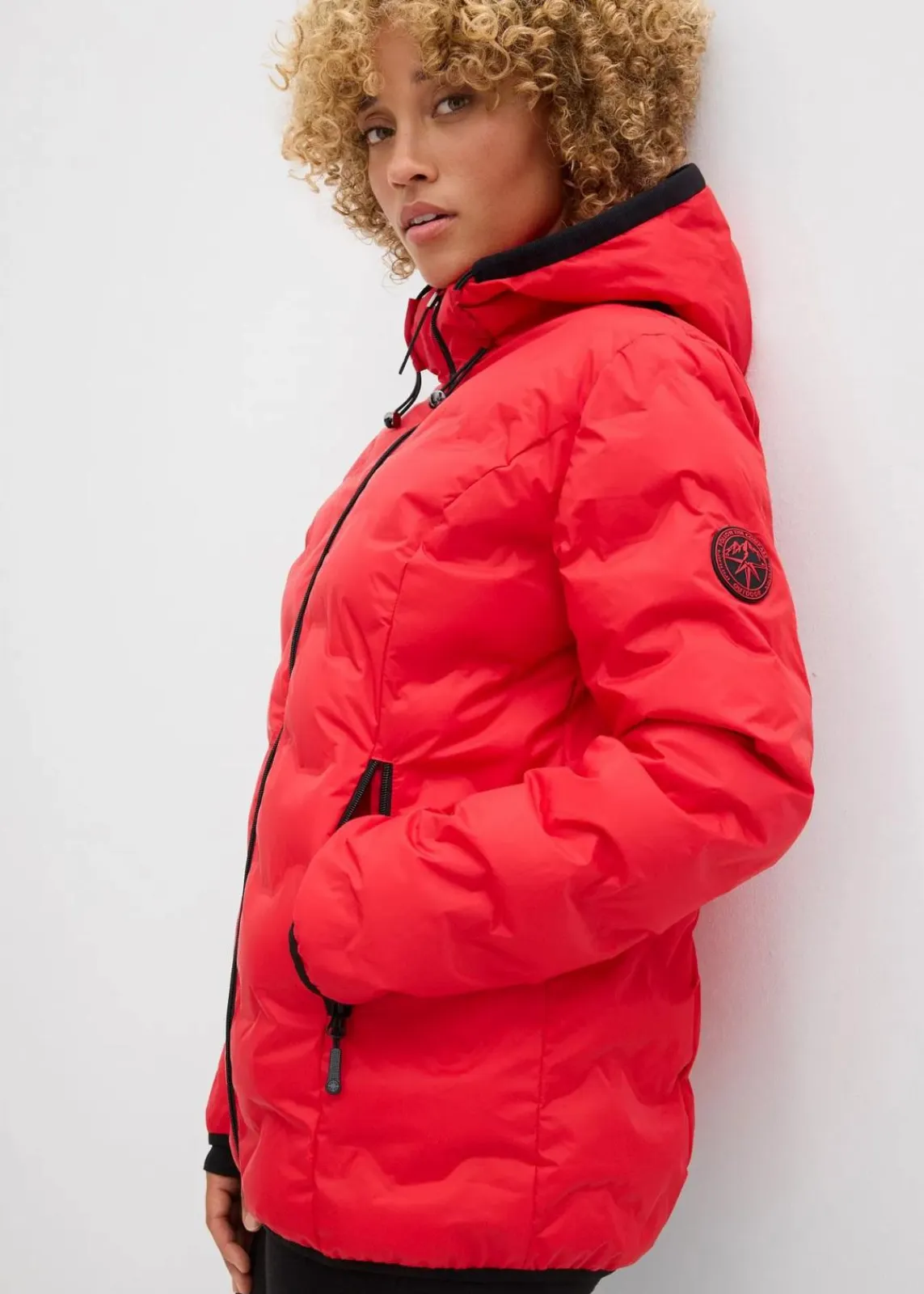 bonprix Jacken & Mäntel|Sportbekleidung^wasserabweisende, ultraleichte Funktions-Jacke salsarot