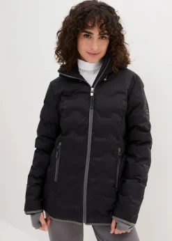 bonprix Jacken & Mäntel|Sportbekleidung^wasserabweisende, ultraleichte Funktions-Jacke schwarz