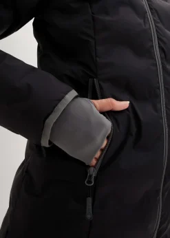 bonprix Jacken & Mäntel|Sportbekleidung^wasserabweisende, ultraleichte Funktions-Jacke schwarz