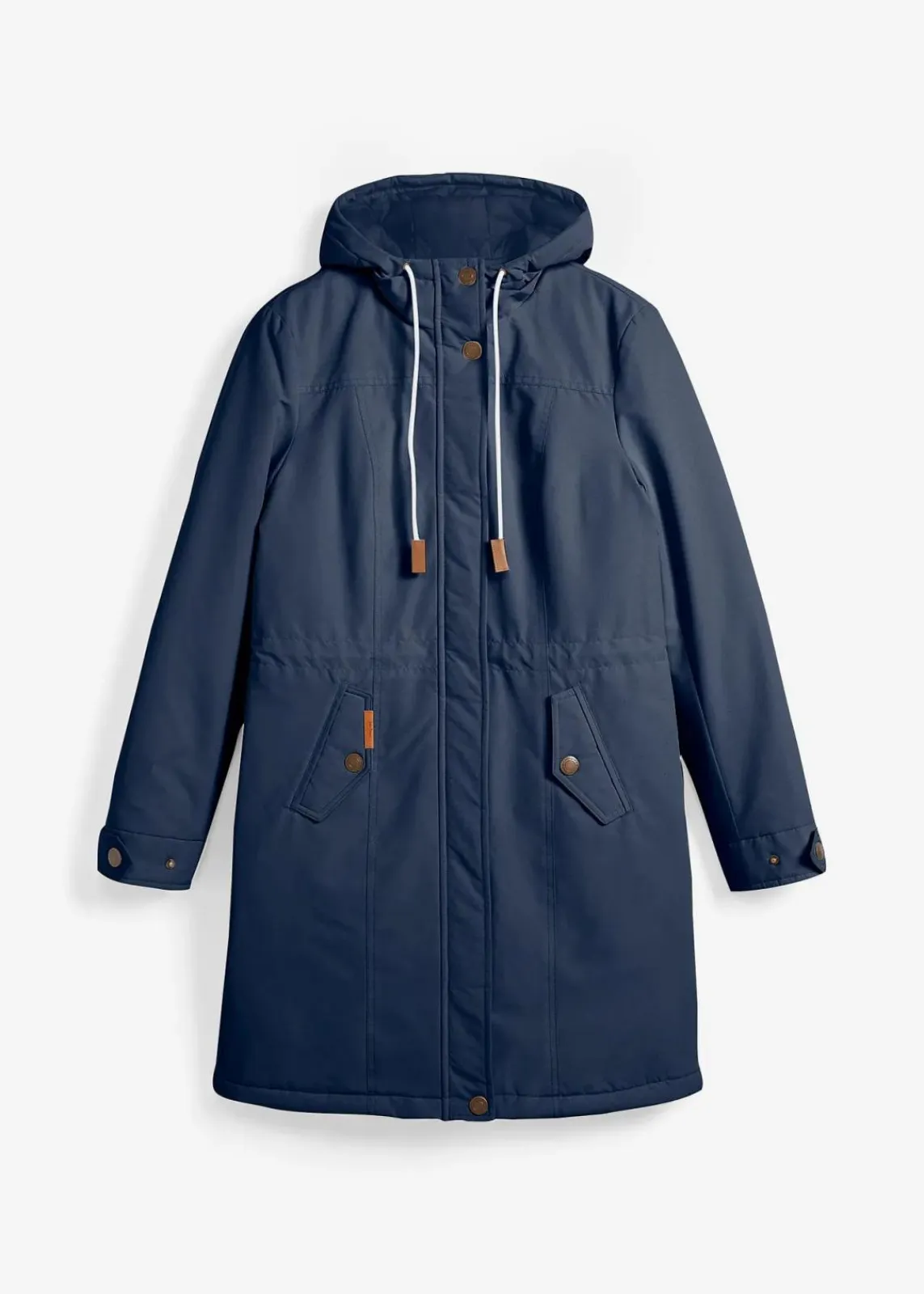 bonprix Jacken & Mäntel|Bekleidung·Hosen^wasserabweisender Outdoor-Mantel dunkelblau