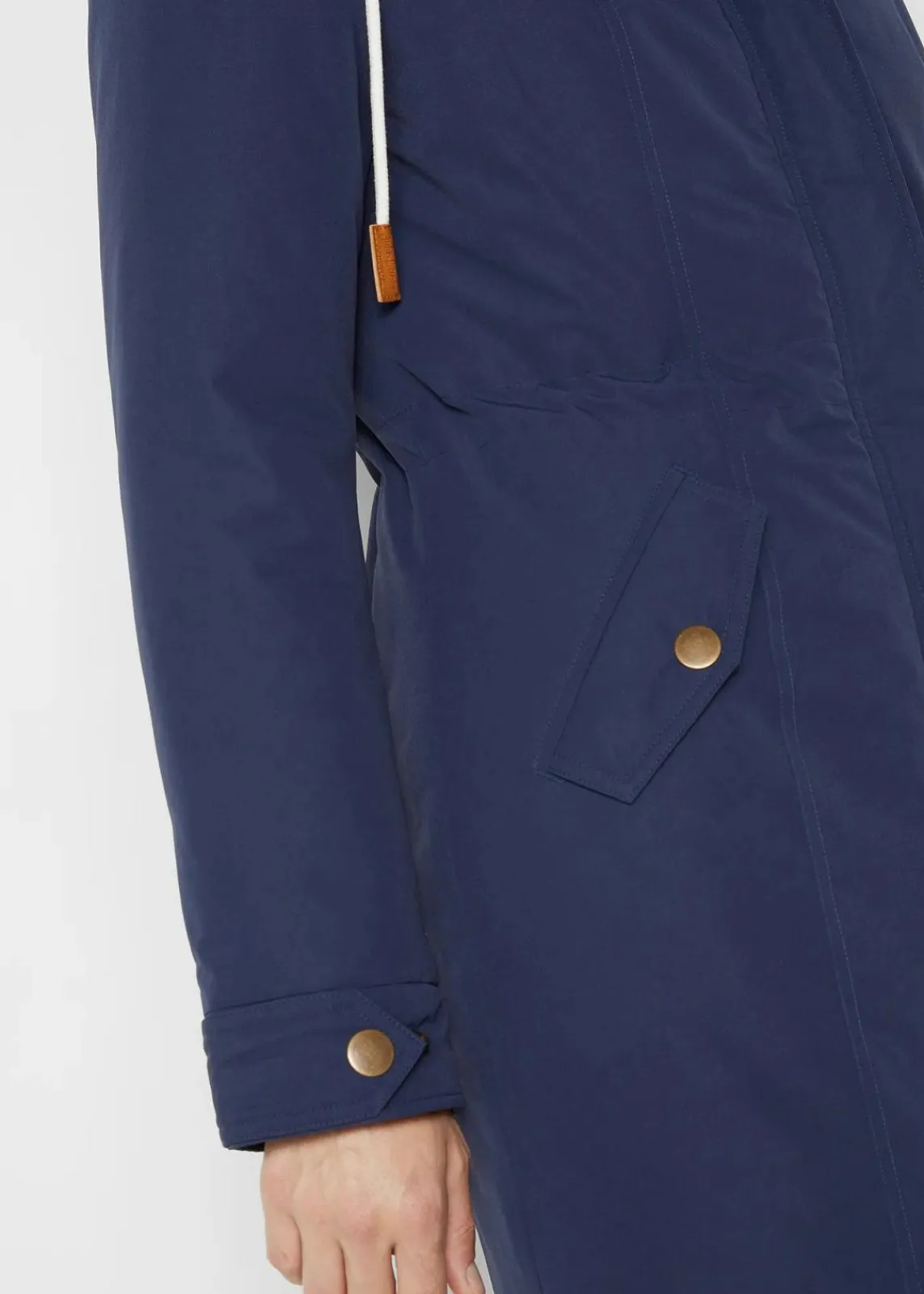 bonprix Jacken & Mäntel|Bekleidung·Hosen^wasserabweisender Outdoor-Mantel dunkelblau
