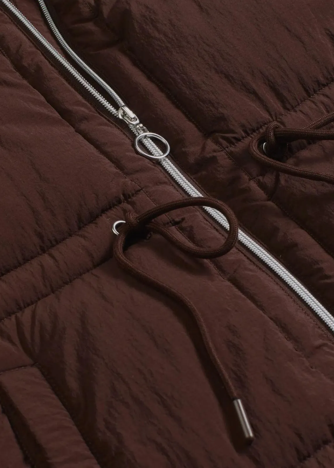 bonprix Jacken & Mäntel|Bekleidung·Hosen^Wasserabweisender Steppmantel dunkelbraun