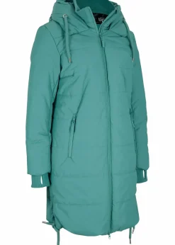 bonprix Jacken & Mäntel|Bekleidung·Hosen^Wasserabweisender Steppmantel rauchsalbei